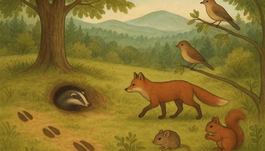 fauna Gór Kaczawskich
